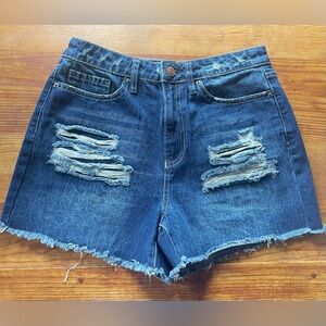 YMI DISTRESSED DENIM SHORTS Nwot 11/30 Jean Shorts Women’s